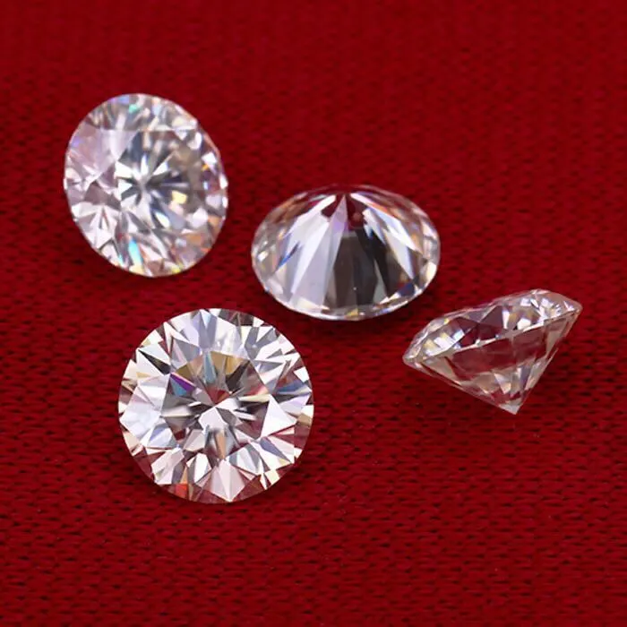 China Moissanite Manufacturer Supplying 8.5mm 2.5 Carat Loose Pure White Moissanite Gemstone With Cheap Price 1