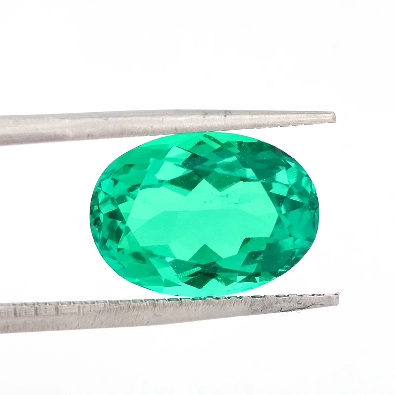 مختبر Emerald Lab الكولومبي الكولومبي الزمرد الزمرد الزمرد الزمرد الزمرد الخضراء في أشكال مختلفة & لأشكال مجوهر 1