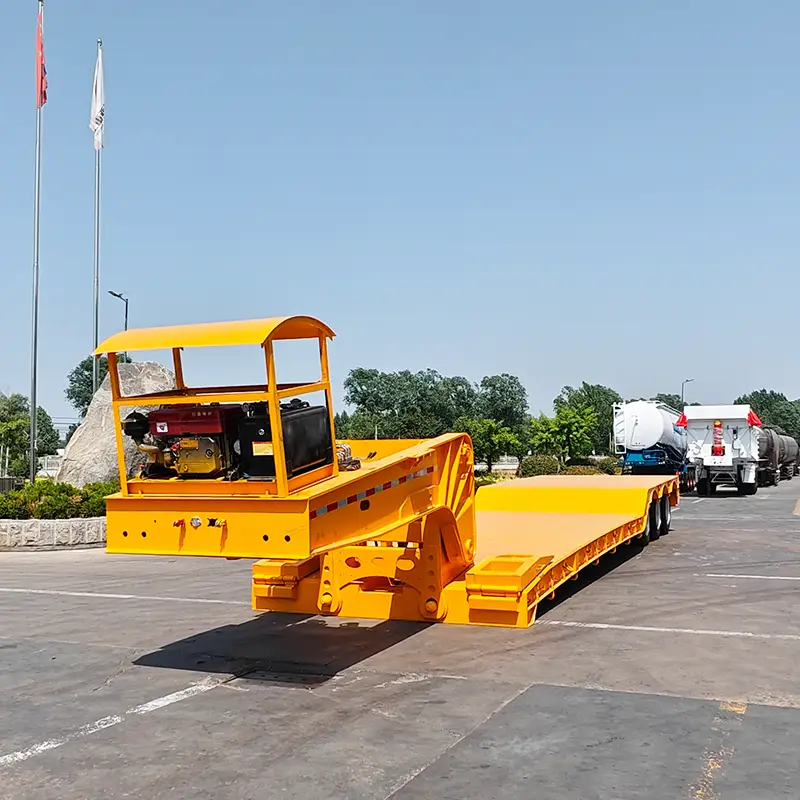 Professional Flatbed Tractor Trailer Manufacturing 6