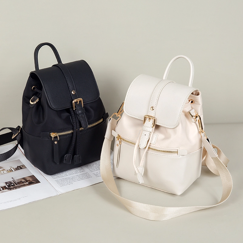 Factory Custom Fashion Large-capacity Leisure Travel Female Student Backpack Logo Bag 1