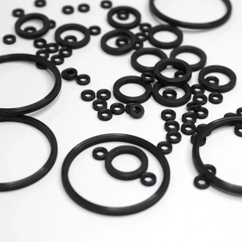 Food Grade Black Silicone Valve O-ring Seals - Custom Manufactured 1