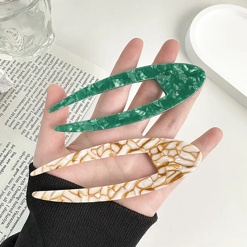 Dowell Elegante Haarnadel, personalisierbar, Retro-U-förmige Haarnadel, Mädchen-Kugel-Haarschmuck, Pan-Haarschmuck 1