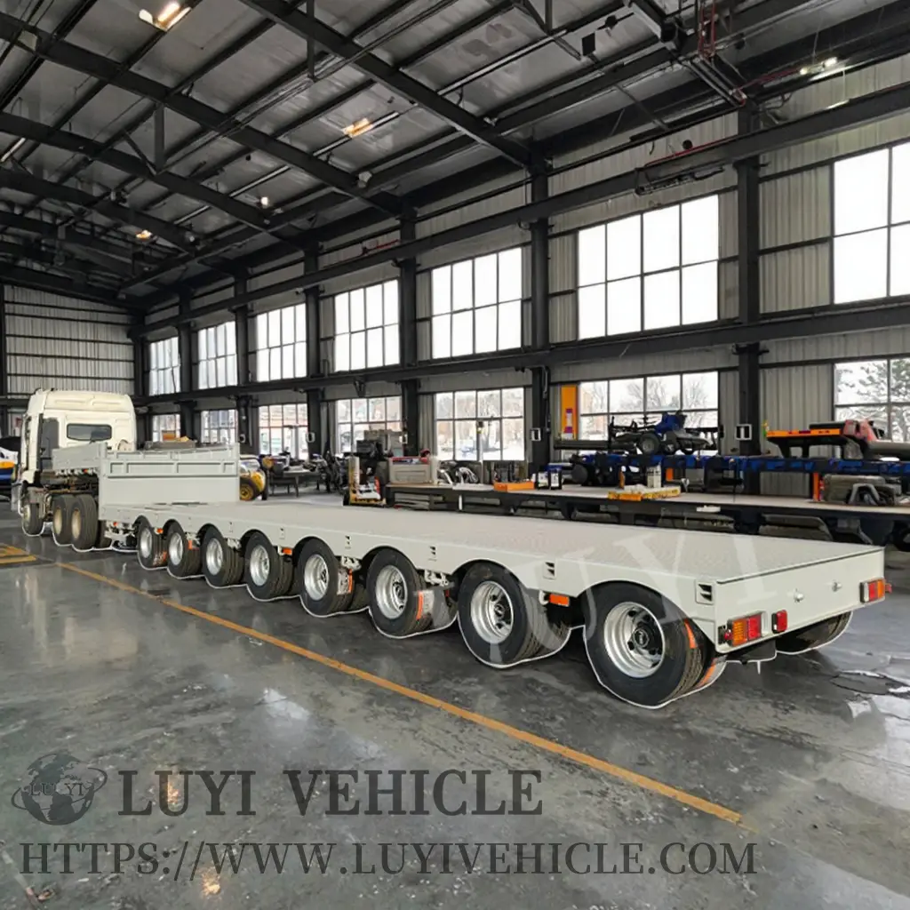 Randonnée à bas à bas niveau à 8 axes 100-120 tonnes 1