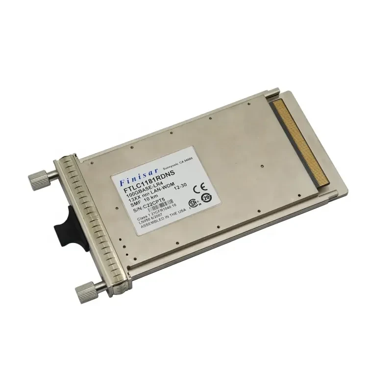Émetteur-récepteur haute vitesse CFP-100G-SR10 02310YTB Module multimode CFP-100G 850 nm (10 * 10 G 0,1 km MPO) pour matériel 1