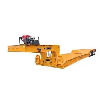 Brand New Gooseneck Low Platform Semi Trailer 1