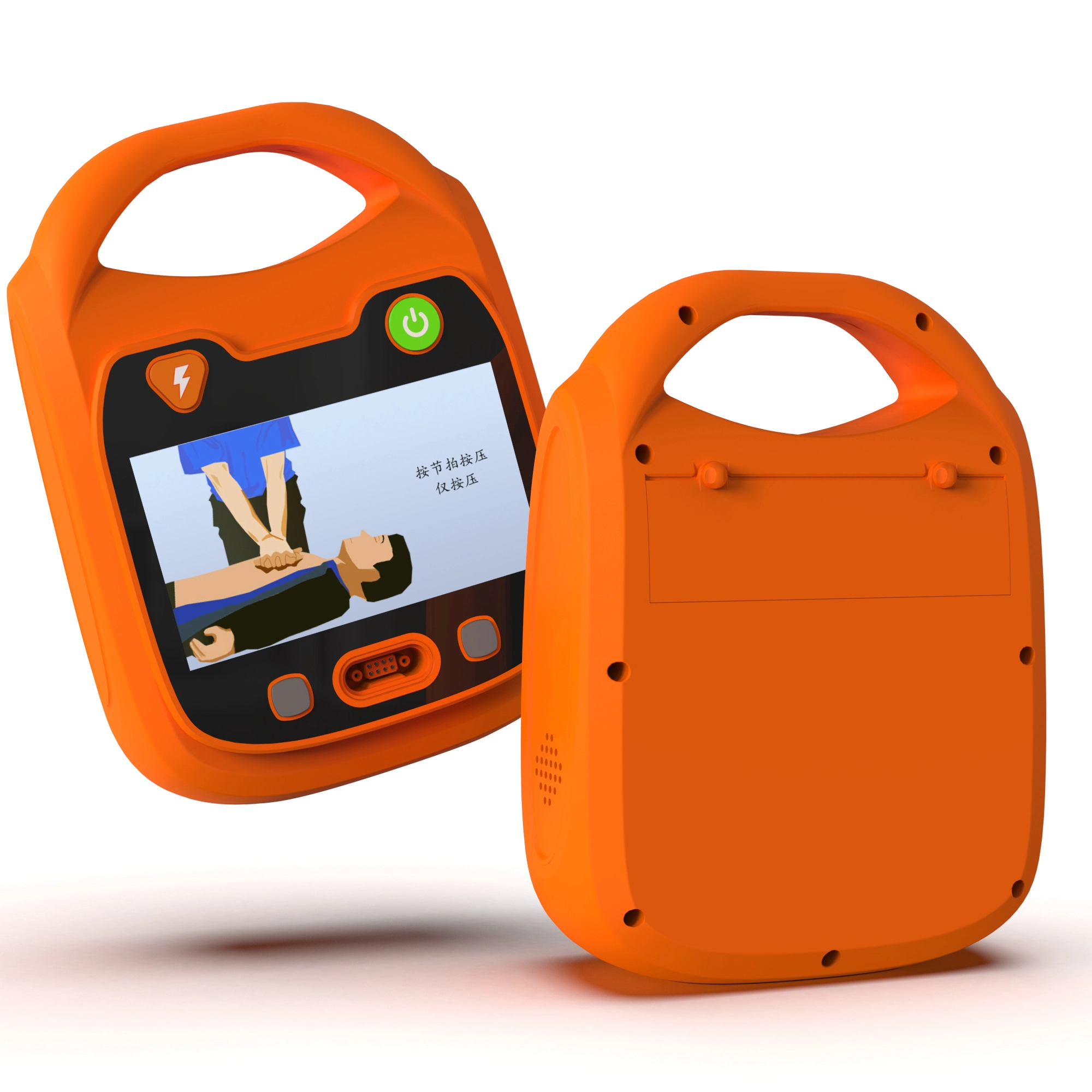 Дефибриллятор AED с 7-дюймовым экраном Портативное оборудование для оказания первой помощи | ИННОРКОМ 1