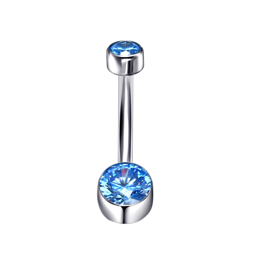 Eternal Metal G23 Titanium Piercing Jewelry Navel Ring Belly Button Ring Titanio Piercing Body Jewellery 1