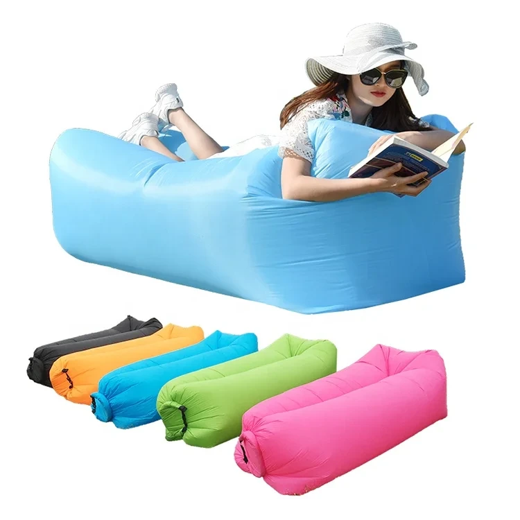 Bolso perezoso de aire inflable fácil para dormir al aire libre 1