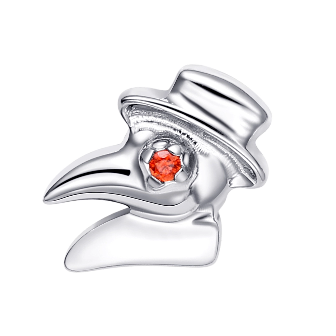 New Design Eternal Metal Astm F136 Titanium Threaded Top Red Cz Pvd Gold Earring Nose Piercing Jewelry 1