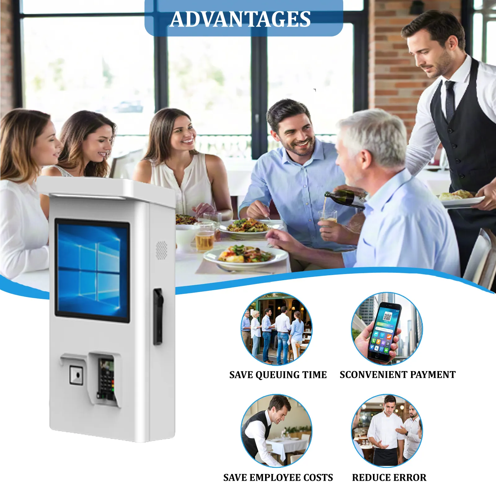 Self Service Kiosk Estar/ODM/OEM - - E-Star 6