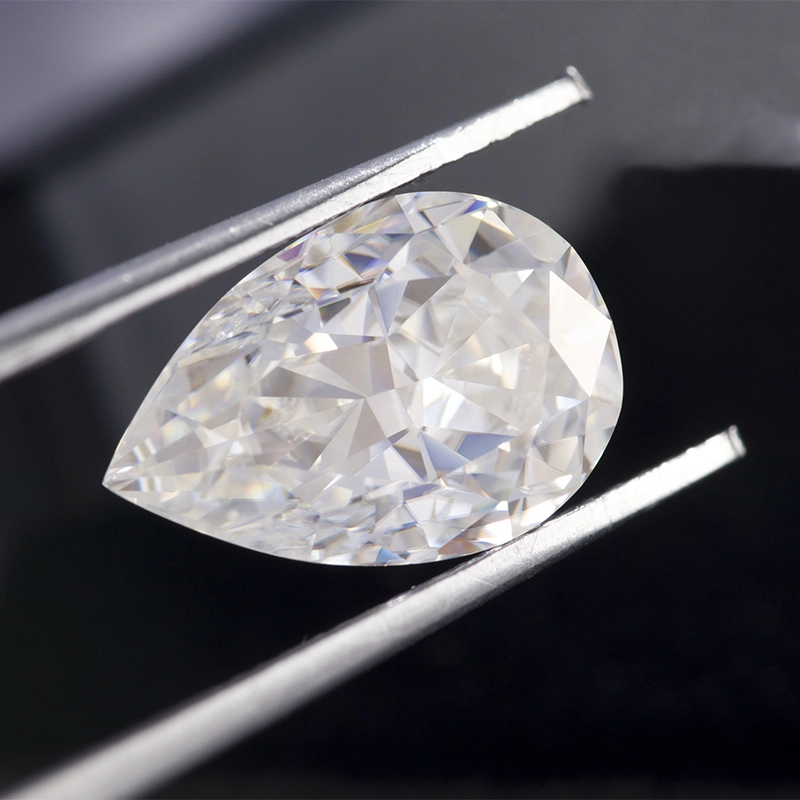 Provence Jewelry Pear Cut Moissanite Special Cutting Ice Cut Loose Stone Moissanite Diamond 1