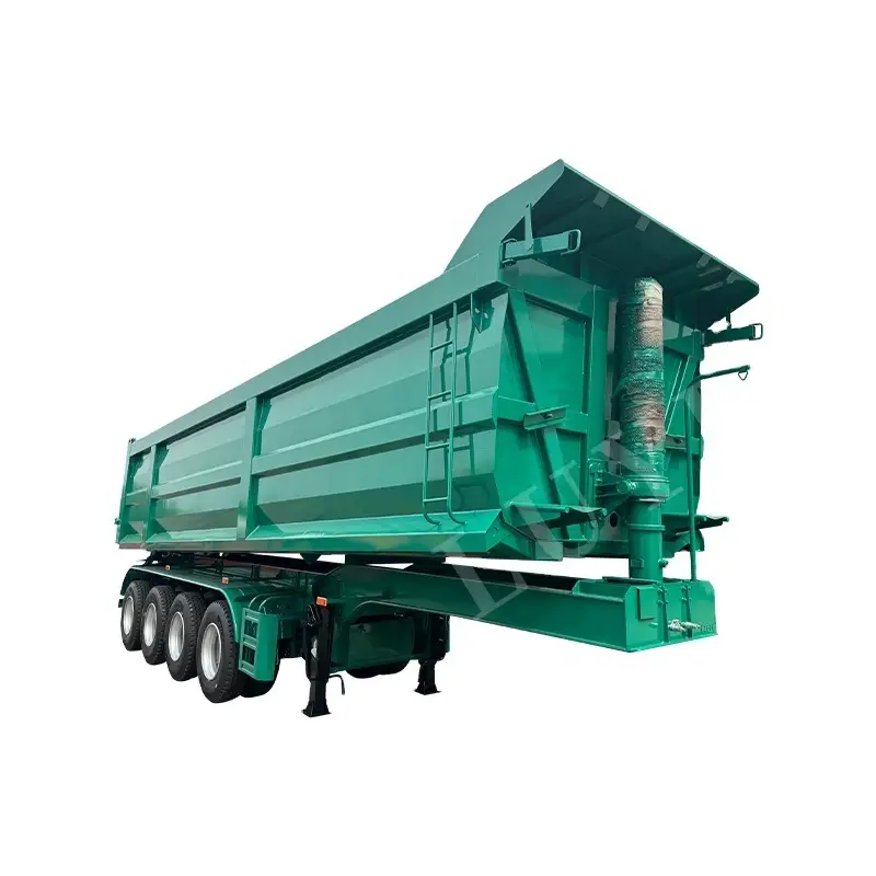 4 Axle Heavy-duty Hydraulic Dump Trucks | LUYI 1