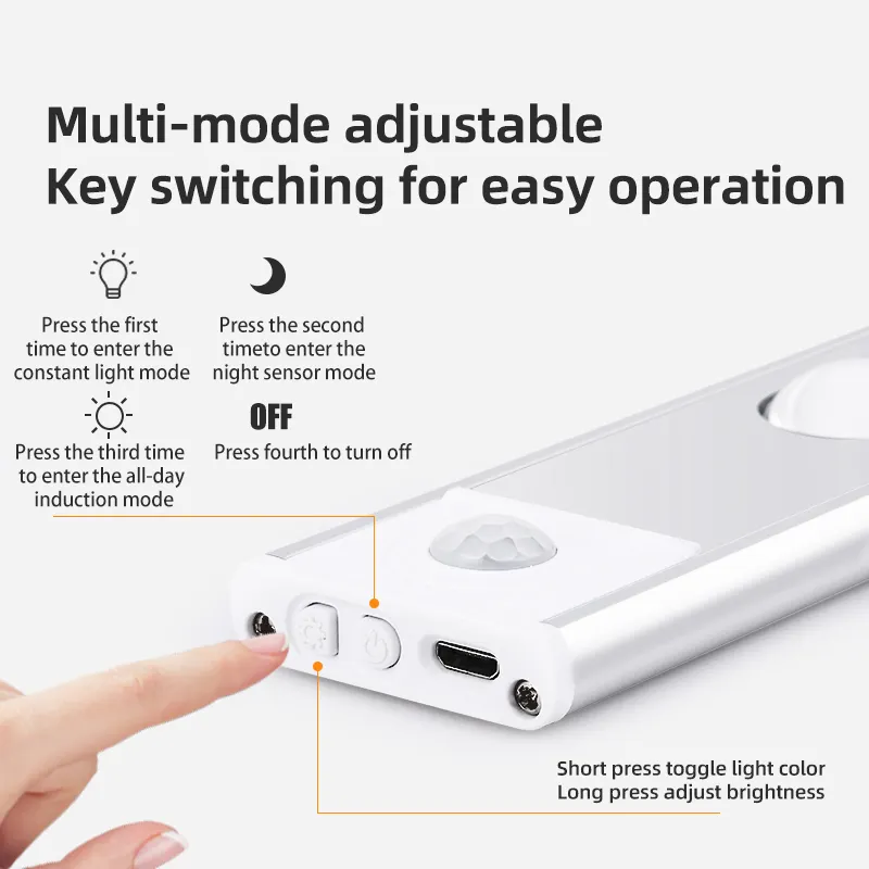 Bulk Rechargeable Motion Sensor Cabinet Light Price List 4