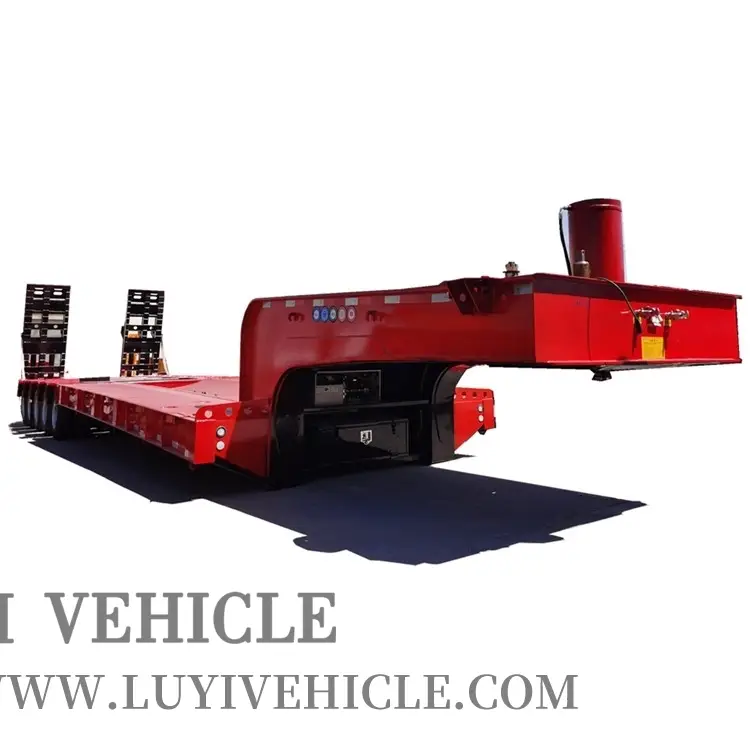 Gooseneck Lowboy Semi Trailer For Sale 1