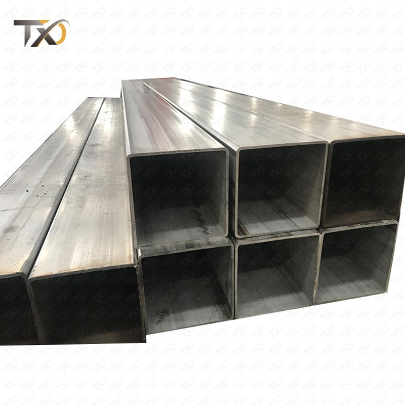 Aisi 201 430 Stainless Steel Square Pipe 4-12mm HL For Ships 1