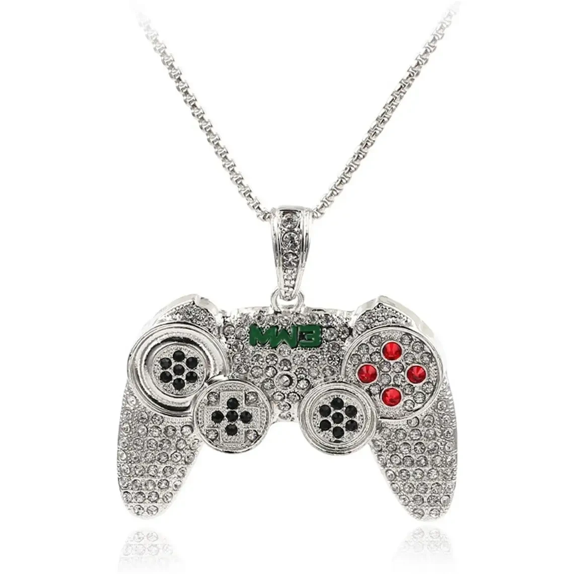 Modèle de télécommande mode Hip Hop Diamond Pendant 10k Gold Moisanite Pendentid Hip Hop 1
