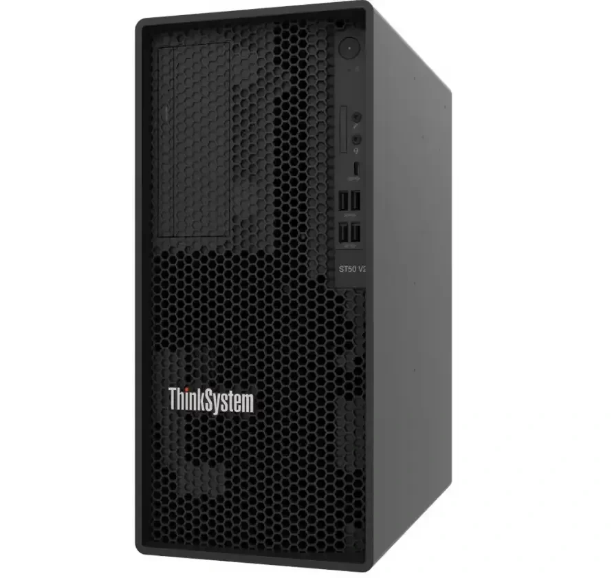 St50 Thinksystem Server Powerful Yet Affordable 4u E-2200 Processor Tower Server 1