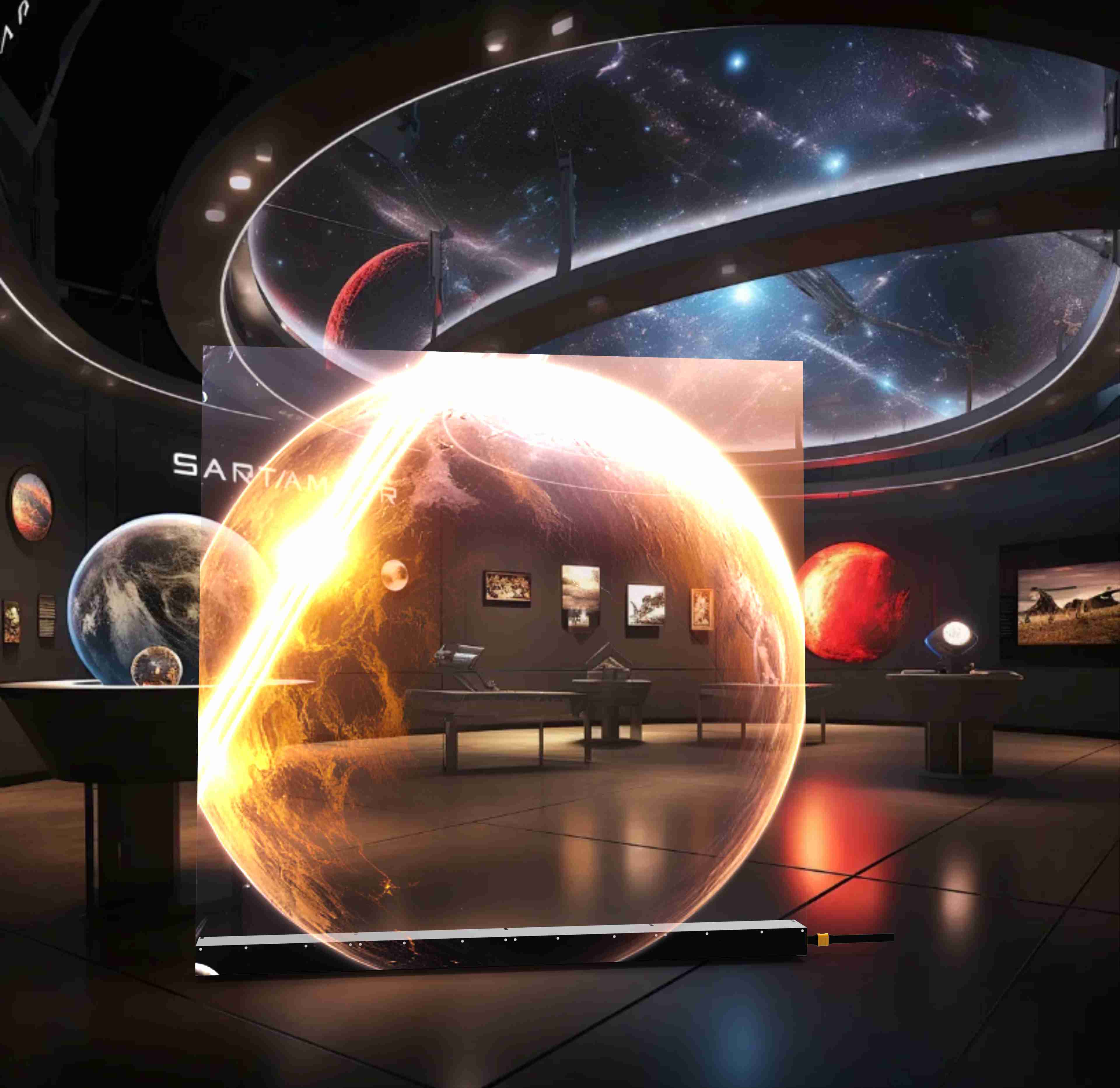 Top Transparent Flexible Led Display with Custom Services 4