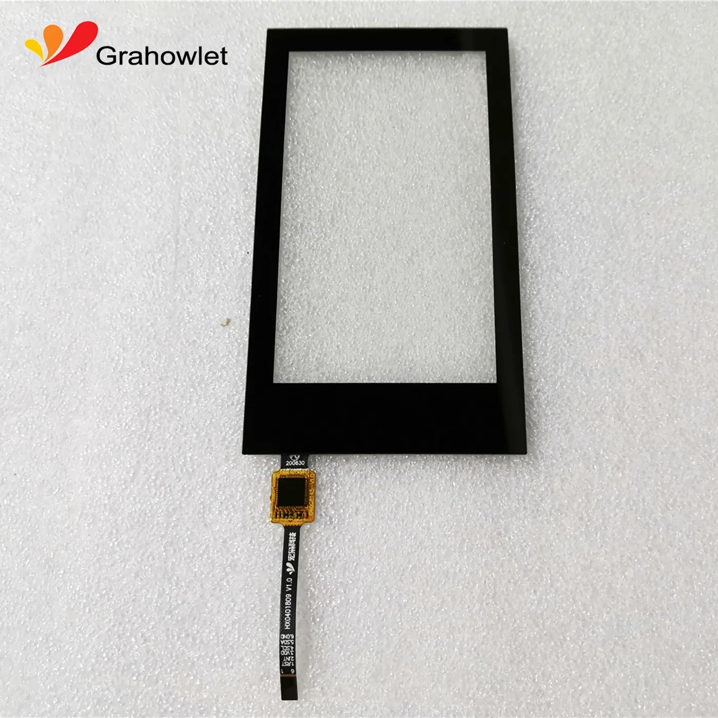 Hx0401809 I2c/usb Pcap 4 Inch Capacitive Touch Glass Panel With Gt911 Touch Controller Ic 1
