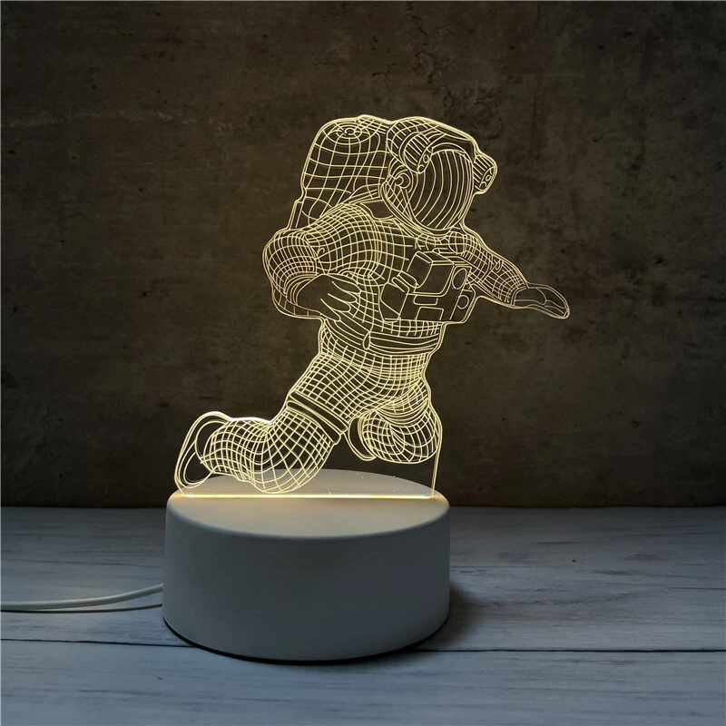 Creative Acrylic Lamp  Gl-CY31 3 Color Changing Drawing Board USB Touch Night Light Guangli 1