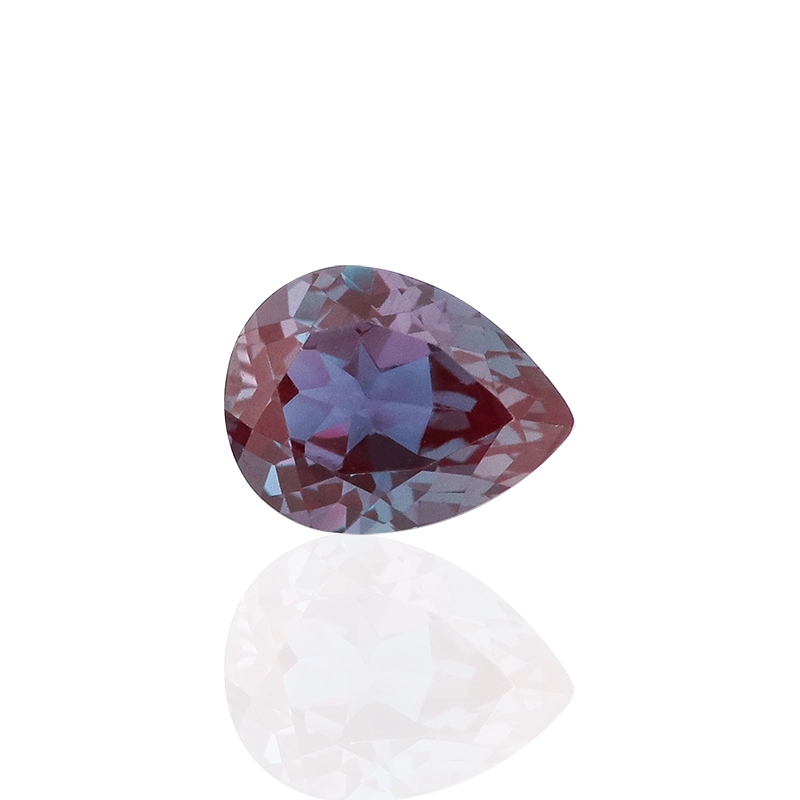 Magic Alexandrite Gemstone Lab Grown Loose Bluish Purple Alexandrite Loose Gemstone Certified For Fine Jewelry 1
