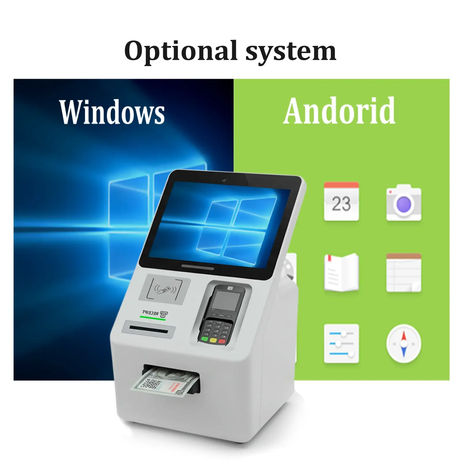 Medical Self Check in Kiosk Desktop by E-Star 3
