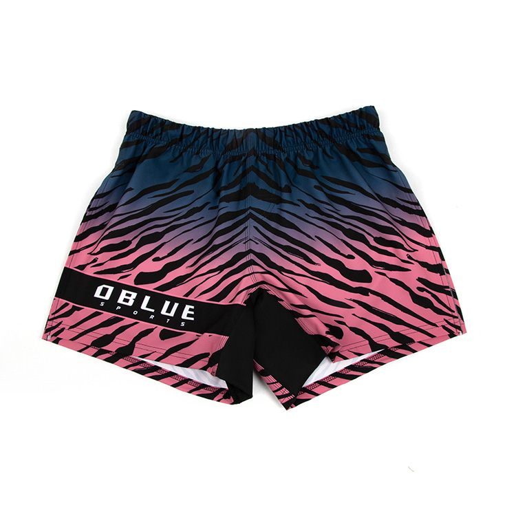 MMA BJJ na bhFear Gearrthóga Gearrthóga Ardfheidhmíochta Brasaíle Giaranna Oiliúna Jiu-Jitsu le haghaidh Grappling <M000000> Shorts Comhraic 12