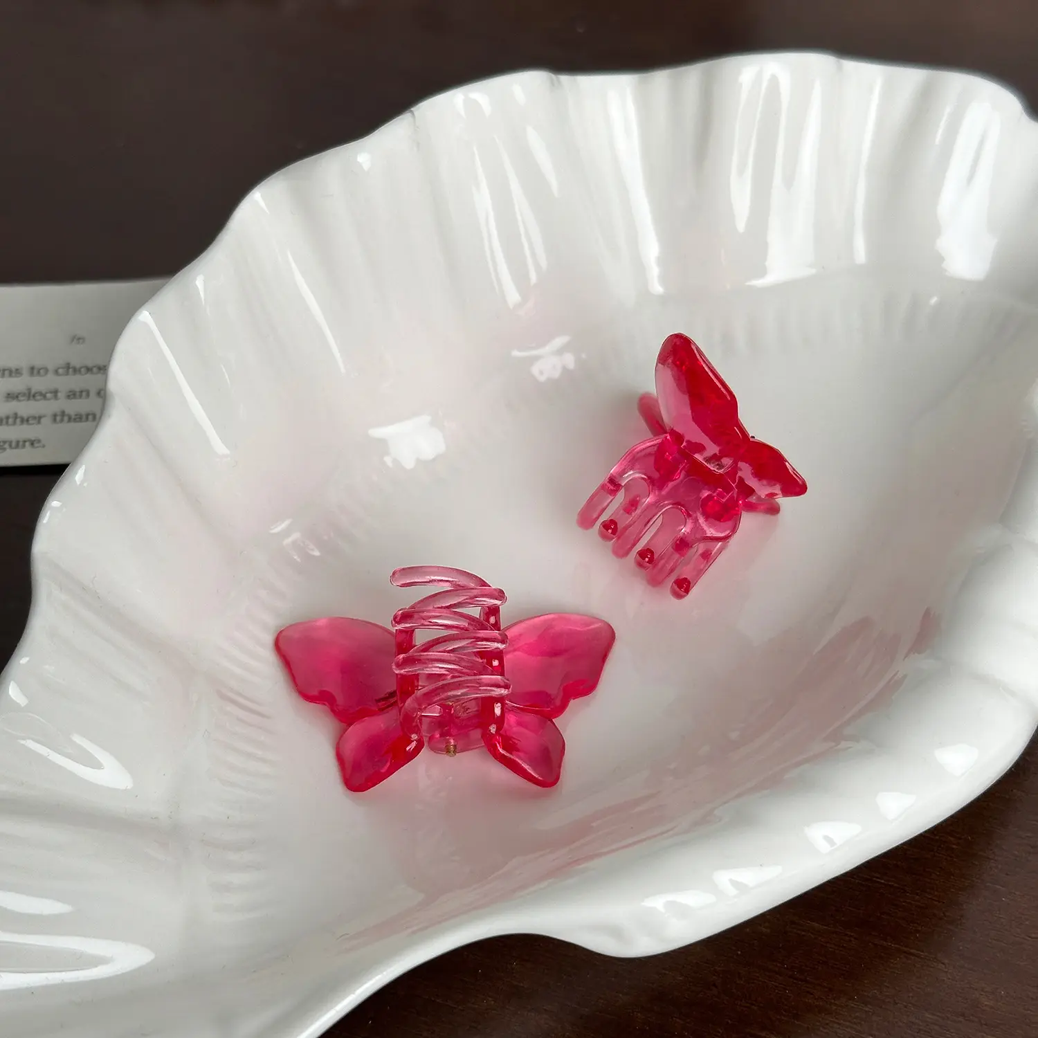 Acetate Hair Clip Opp Bag by Dowell 3