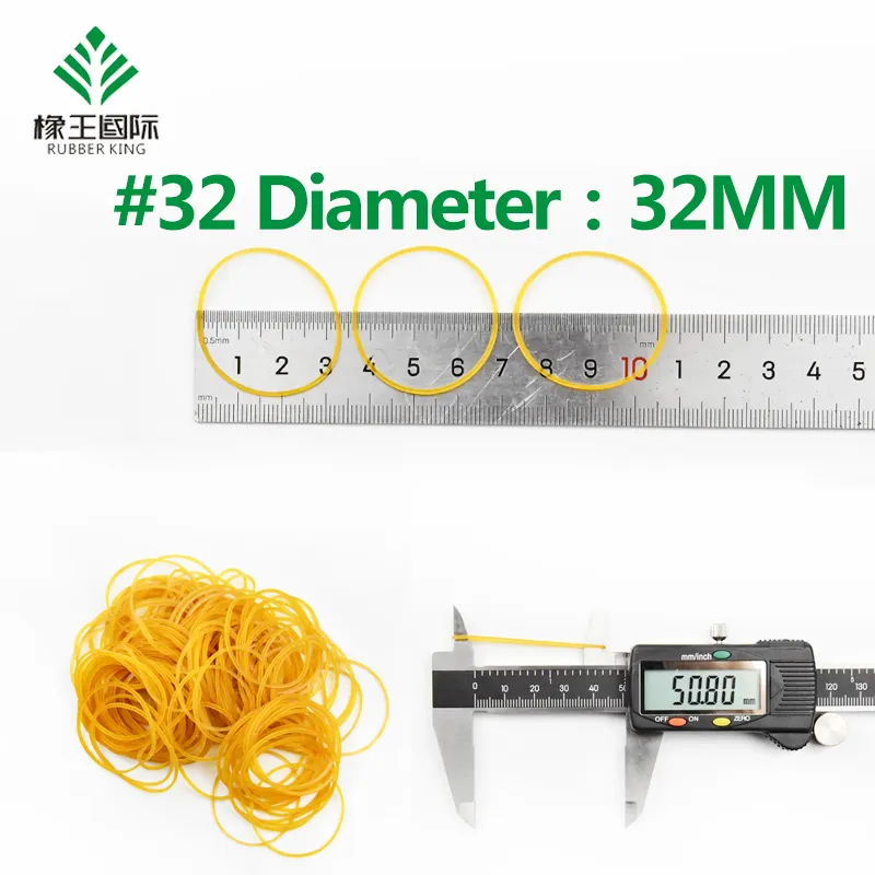 Custom Rubber Bands 32mm*1.5mm*1.5mm - - Rubber King 3
