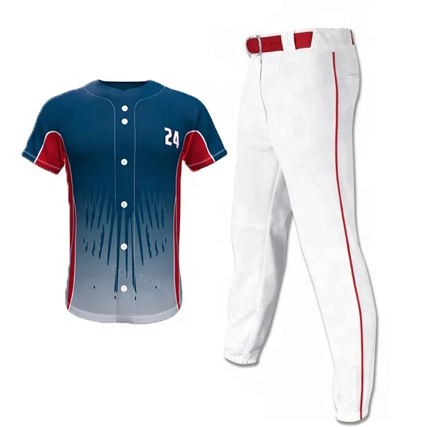 Pantalones de béisbol personalizados por sublimación 3