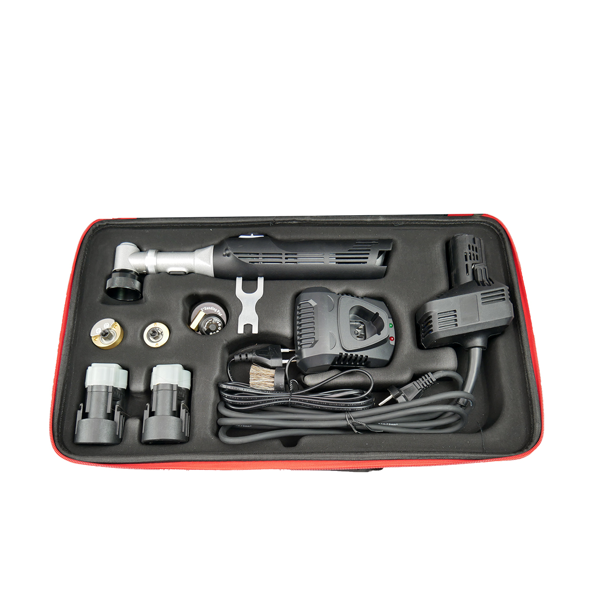 Mini Car Detailing Double Action Kiillotuskone 3mm 12mm Orbit Auto Set - Eva Bag 5