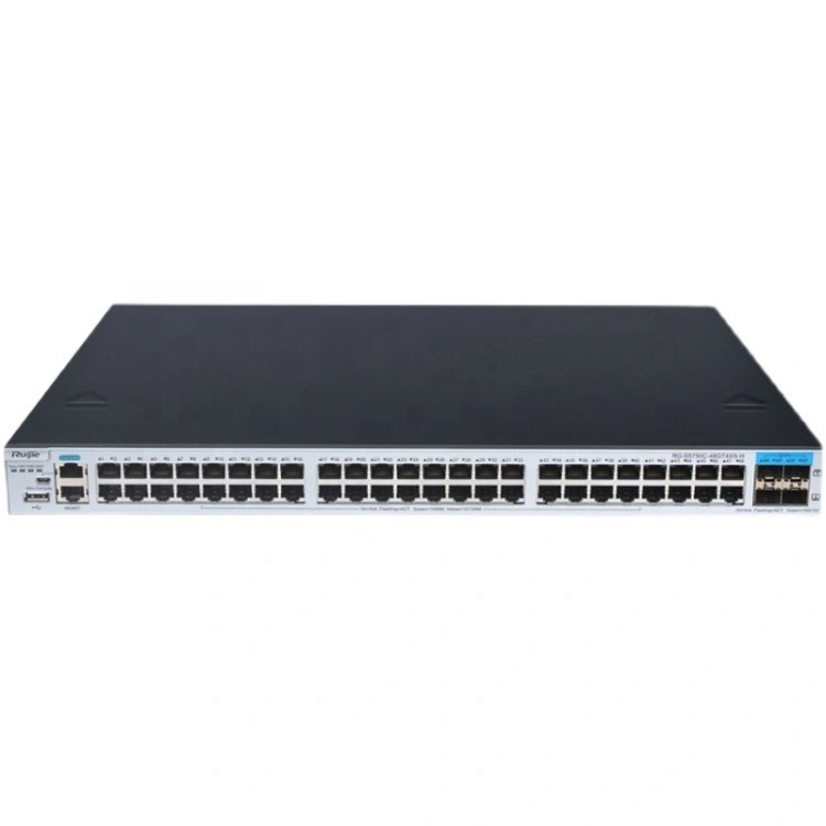 RG-S5750C-48GT4XS-H 48-port Gigabit Electrical 4-port 10G Optical Three-layer Switch for R G 1