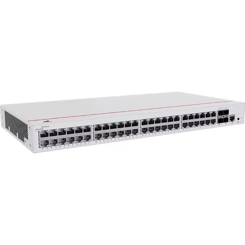 S220-48T4S 48*10/100/1000BASE-T ports, 4*GE SFP ports fiber optical switch 1
