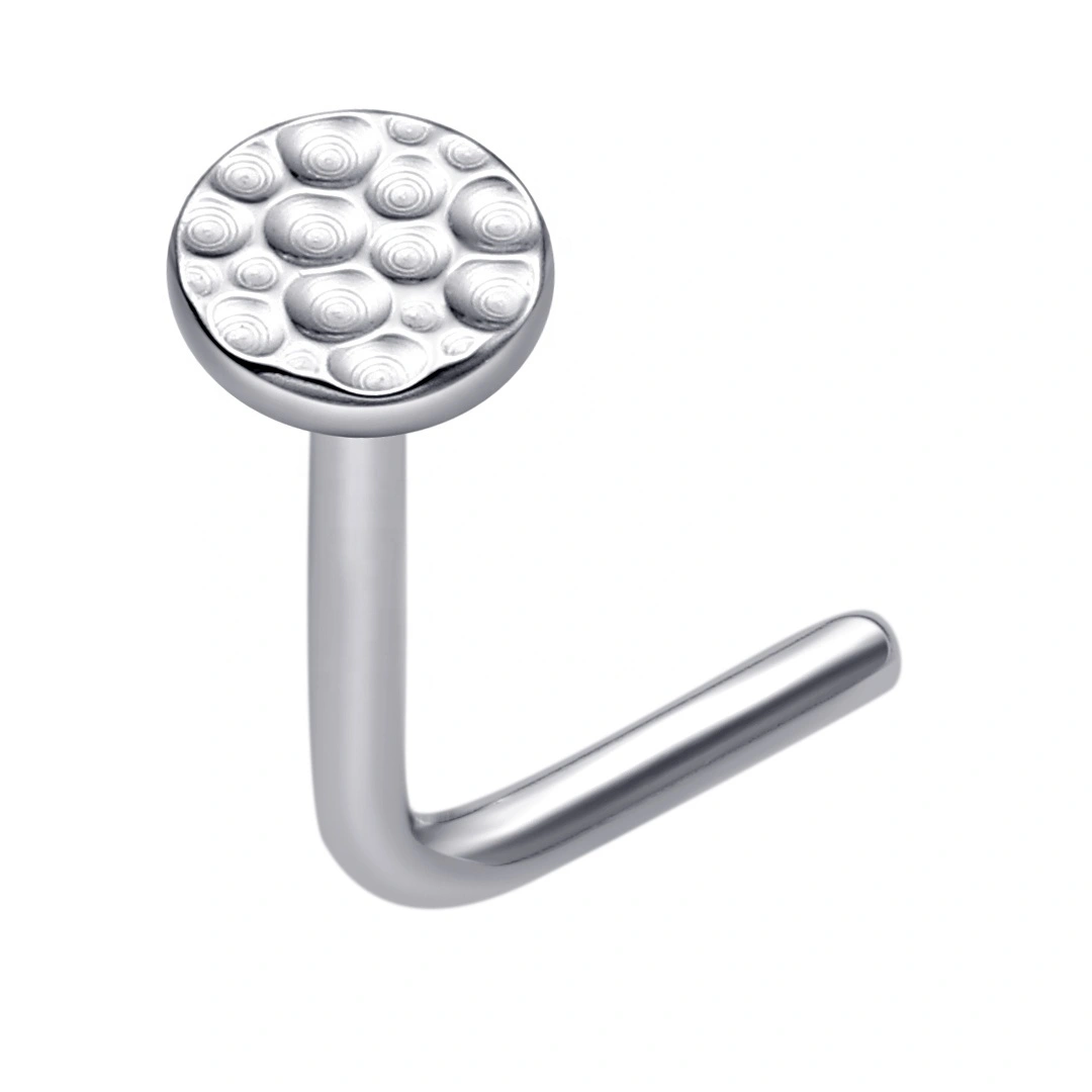 Eternal Metal Astm F136 Titanium L Shaped Nose Piercing 1