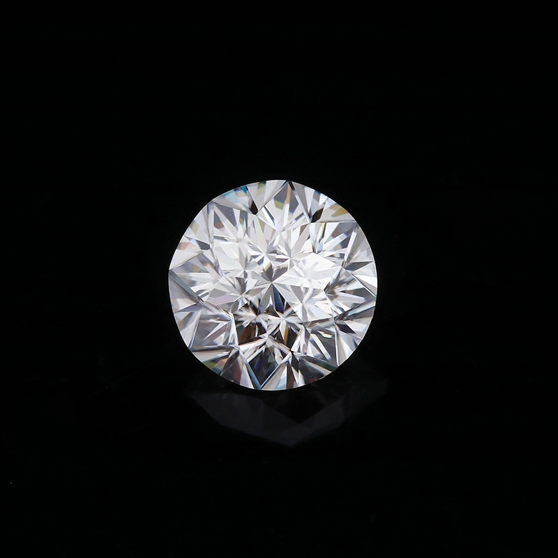 7,5 mm de fantaisie Couper 1,5 Carat Loose Round Diamond Diamond Moisanite Pierres pour les bijoux hip hop 1