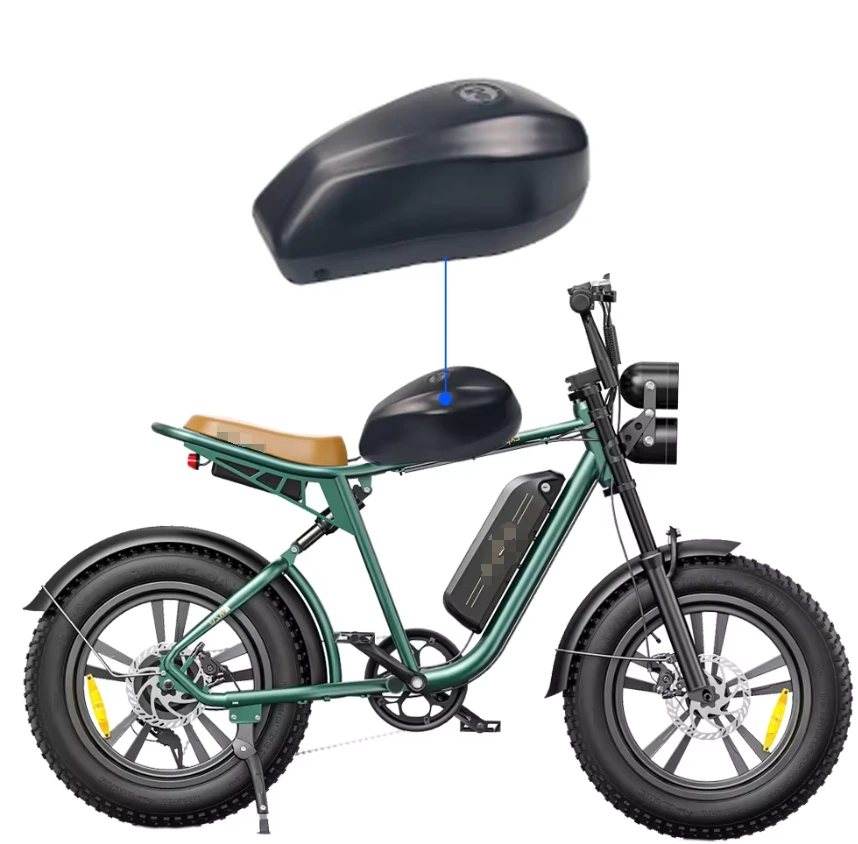 Factory Direct Sales Upgrade Battery 48v 52v 20ah 30ah For Engwe M20 500w 750w 1000w Ebike Replacement Crossbar Large Capacity Batteries With Charger 1