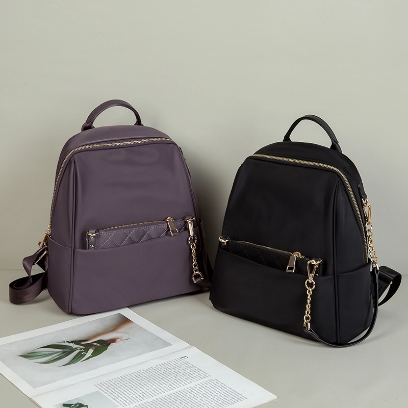 Korean Fashion Backpack Female 2024 New Leisure Joker Travel Backpack Female Joker Bag Female 1