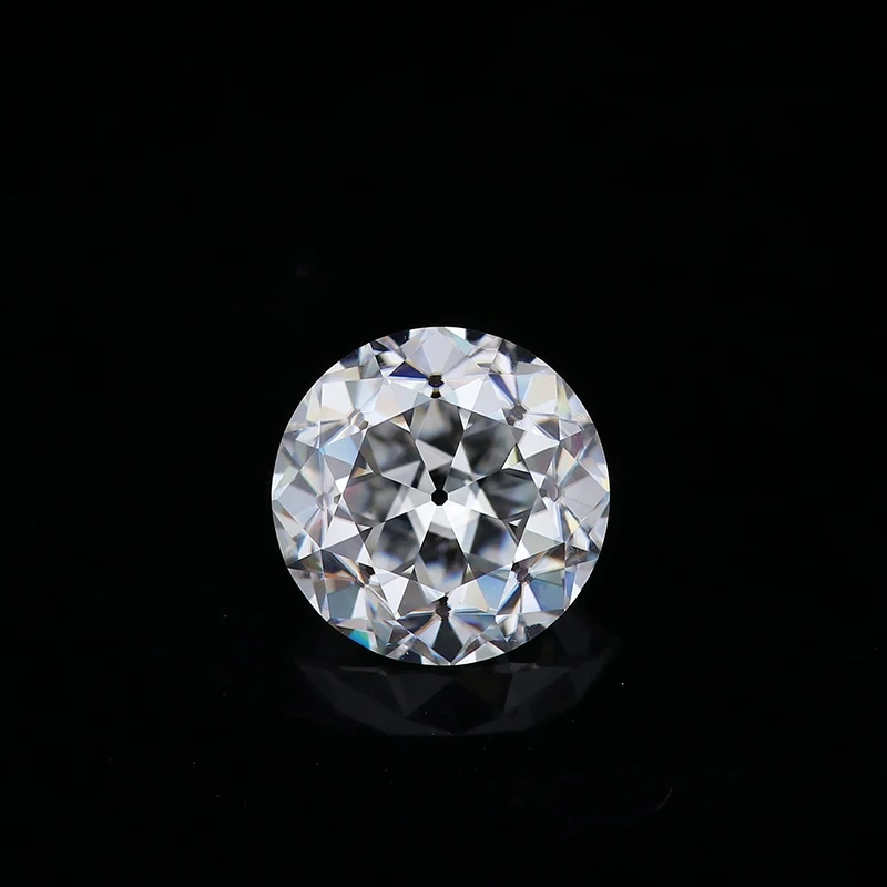 Custom Gra Certificate Qualified Big Size D Colorless Old European Cut Moissanite Diamonds 1