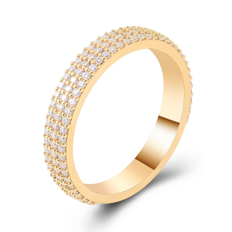 GRA Certifié Missanite Anneaux de mariage Engagement de mariage blanc 14k jaune alexandrite fiançailles de la fête de mariage d'anneau 1