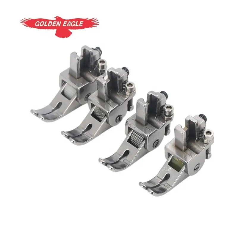 Lockstitch Sewing Machine Twist Flat Seam Roller Presser Foot For Thin And Heavy Fabric Rubber Iron Plastic 1