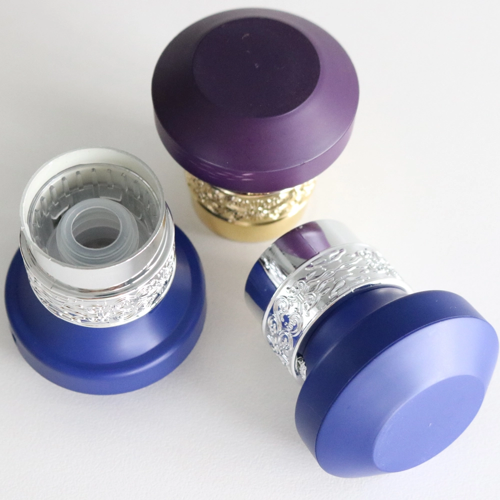Tapa universal de lujo personalizada del sello de la botella de cristal de la corona del fabricante de la cápsula para el perfume del vino 1