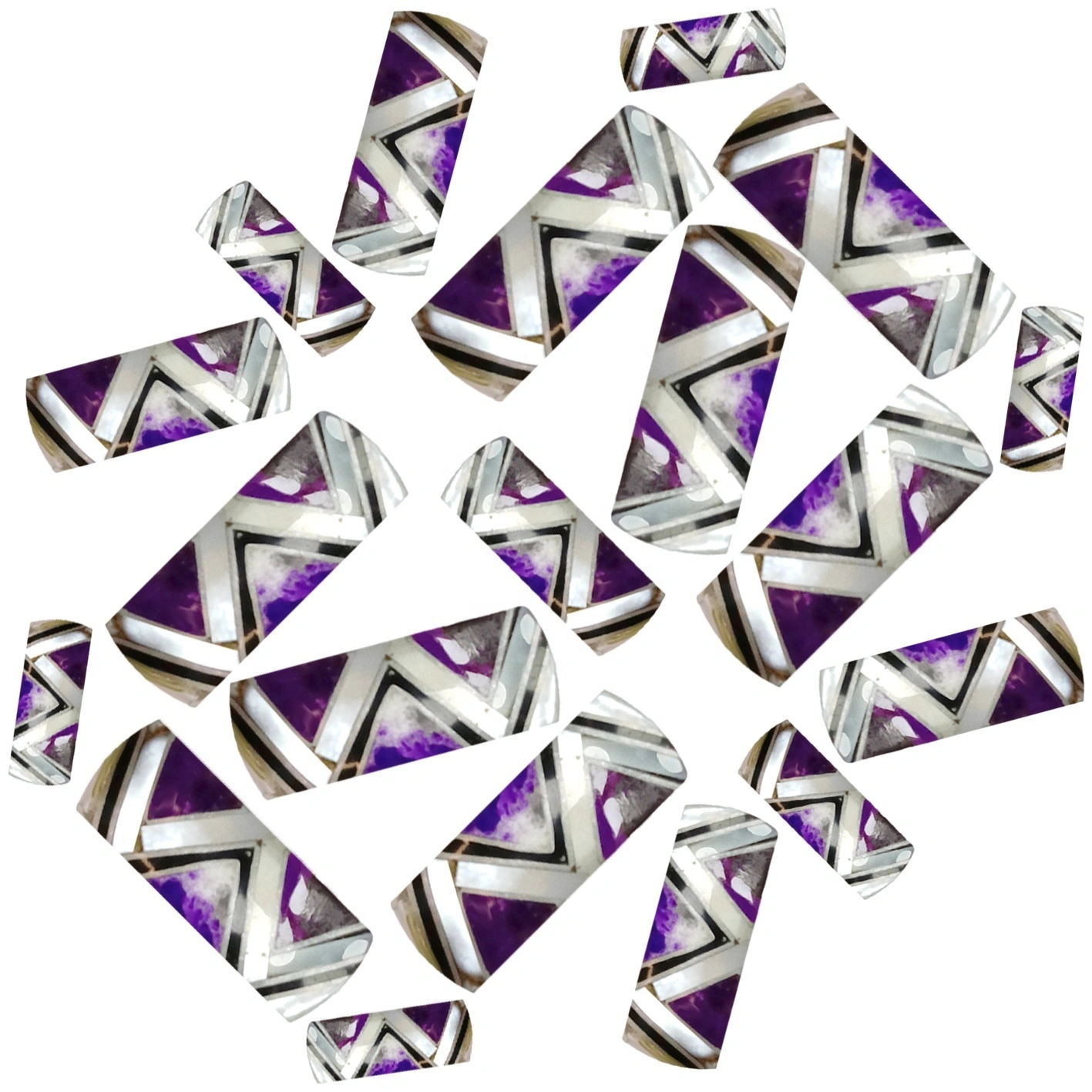 Natural turquesa colorido cabochão retângulo formato tamanho 5*15mm pedra de presente de feriado que faz design de moda 1