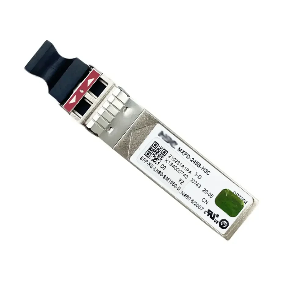 SFP-XG-LH80-SM1550-D 0231A2T6 Transceiver Module SFP+ 10G 10 Gigabit module(1550nm 80km LC) DDM for H3C 1