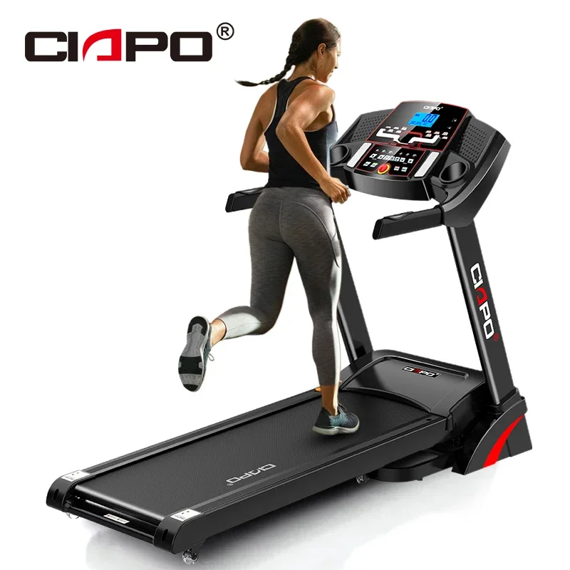 CIAPO A6 Ev Portativ Yığcam Treadmill Elektrik Treadmill İş Qaçış Maşın üçün Qatlanan Treadmills 1