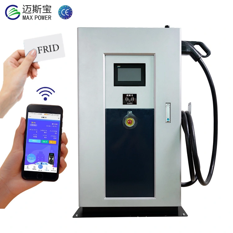 30-60KW Floor Mounted Fast Charger Electric Vehicles Charger Max Power 1