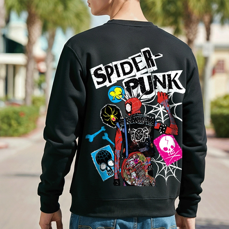 100% Cotton Custom Logo Men's Pullover Hoodie Distressed Thick Fleece Terry No String Dtg Printing 1