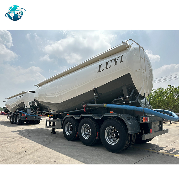 3 ejes 55cbm Tiler de cemento Canter | Luyi 5