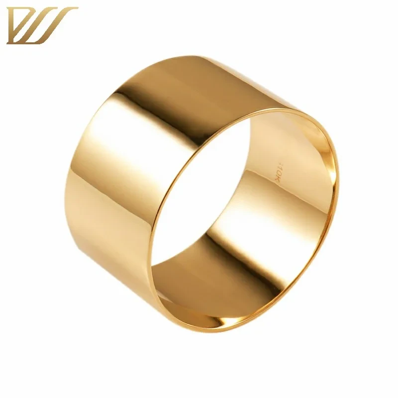 Schöner Luxus Hip Hop Schmuck 10k reiner goldener Ring für den Menschen 1