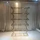 Eco Friendlygold Wall Mounted Wine Rack Wedding Decoration Wine Rack W01 5