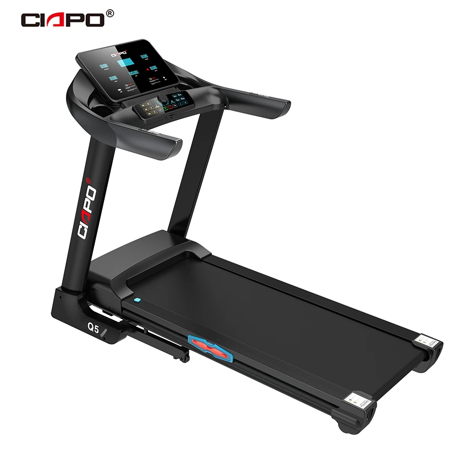 CP-Q5 CIAPO Elektrikli Qatlanan ucuz ev istifadə motorlu treadmills maşın sürətlə fırlanan knob ilə gəzinti üçün maşın qaçırma üsulu 1